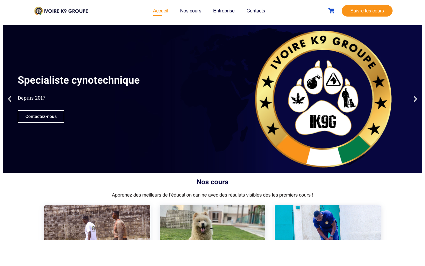 Ivoire K9 Groupe